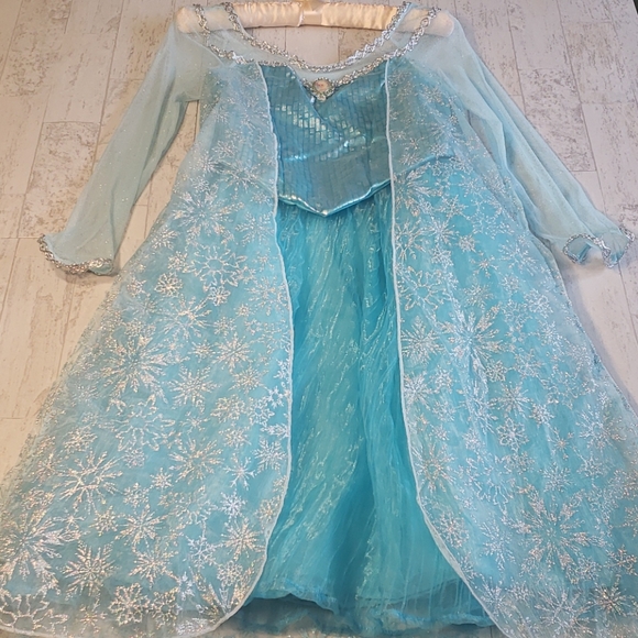NWT Disney Parks Frozen Princess Elsa Costume Size XL 14/16 - Picture 5 of 8